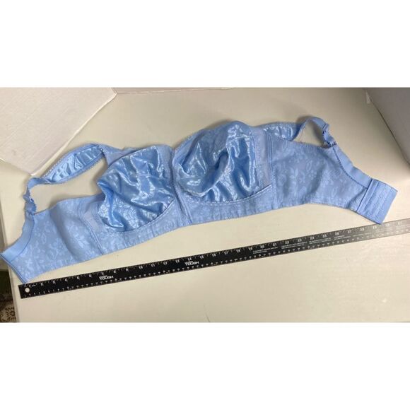 PLAYTEX, 18 Hour Bra, Blue, Size 40DD, adjustable wide straps - Picture 5 of 5